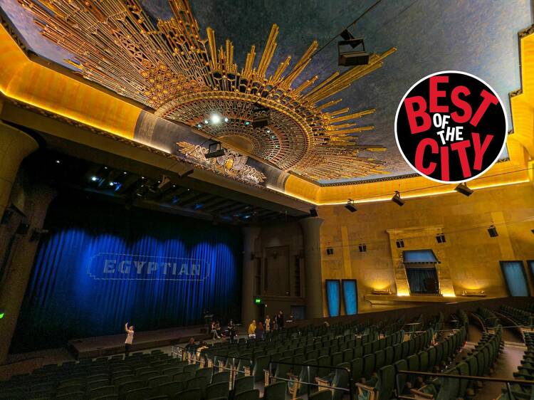 Best new old venue: Egyptian Theatre