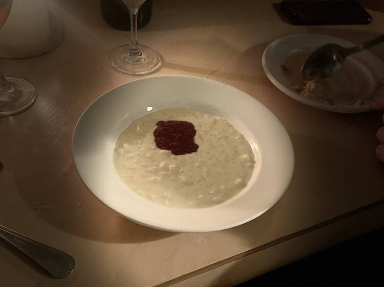 40 Maltby Street’s rice pudding and raspberry jam