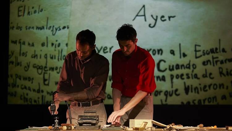 El mar. Visión de unos niños que no lo han visto nunca (Teatro de la Abadía).