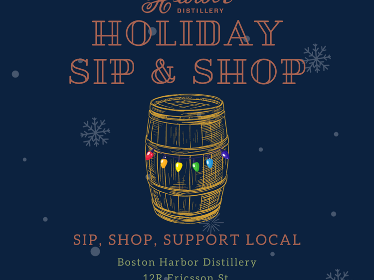 Annual Holiday Sip & Shop at Boston Harbor Distillery