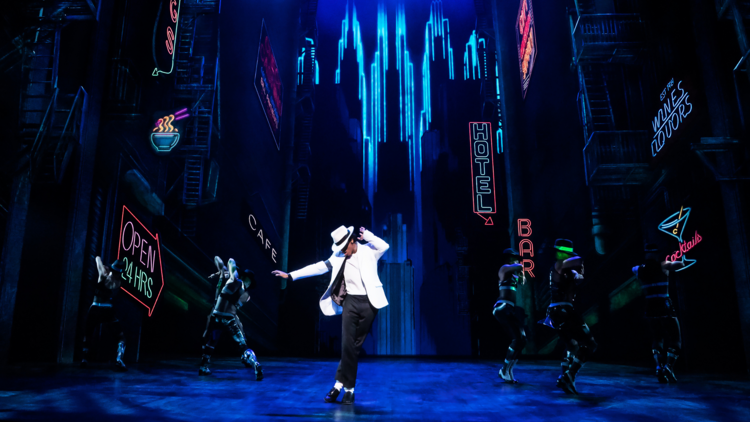 01 Myles Frost as Michael Jackson in the original Broadway production of MJ_photo by Matthew Murphy 