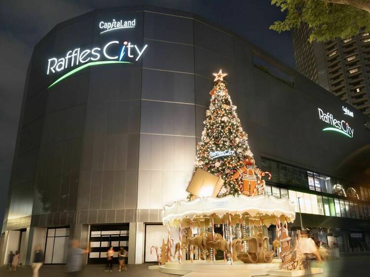 Jo Malone London Christmas tree at Raffles City