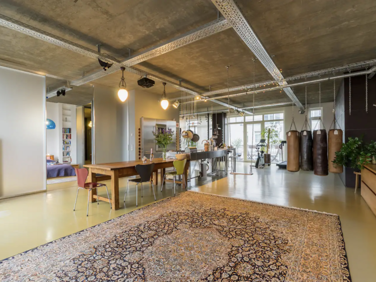 The trendy loft apartment in Kreuzberg