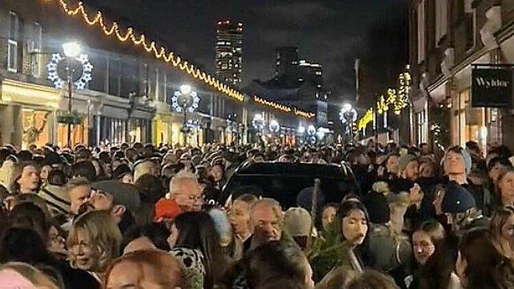 Columbia Road carol services, London