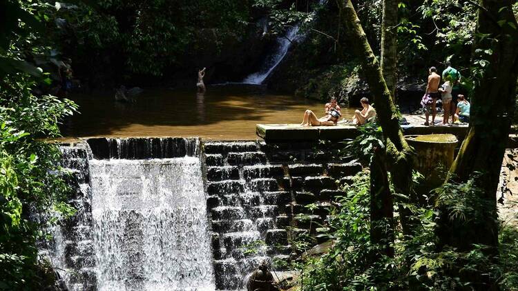 Refresque-se na Cachoeira do Horto