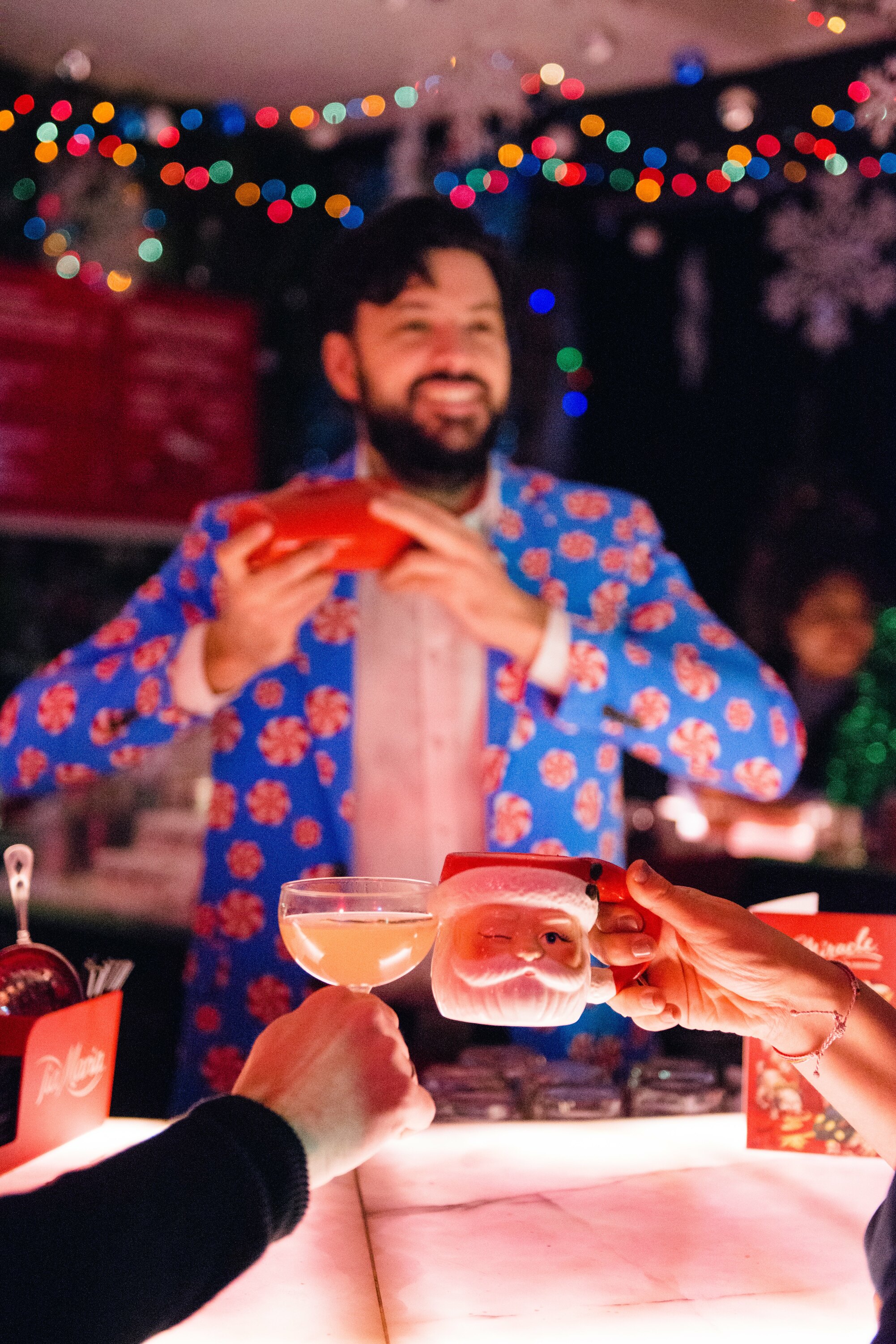 Montreal's bucket list holiday pop-up bar is back with naughty and nice  shots