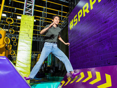 Burn some energy at SuperPark Burn some energy at SuperPark