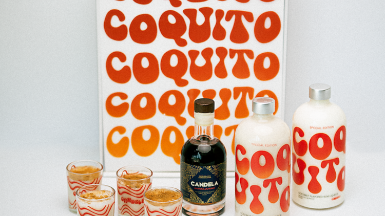 Bring this coquito set to your next holiday party