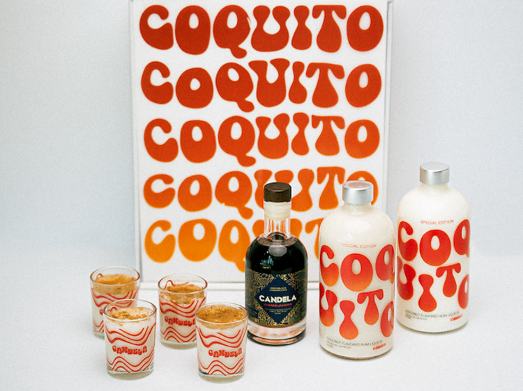 Bring this coquito set to your next holiday party