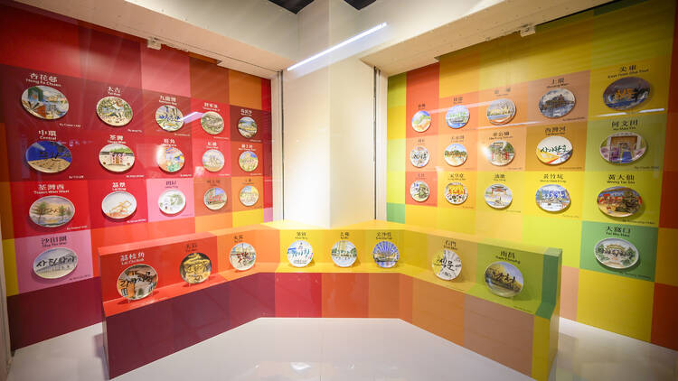 Journey of Porcelain Art MTR exhibition 