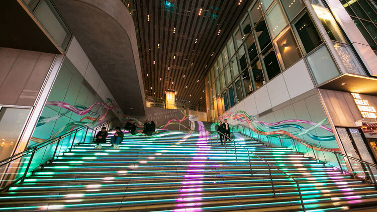 Shibuya Stream Light Trail