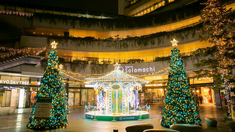 Tokyo Solamachi Christmas Illumination