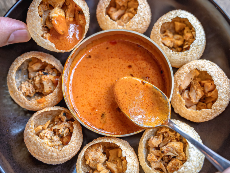 Curry bombs at Masala Theory