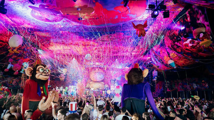 elrow Town festival Madrid