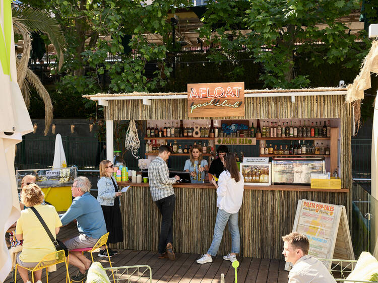 Enjoy an alfresco bevvie at Arbory Afloat