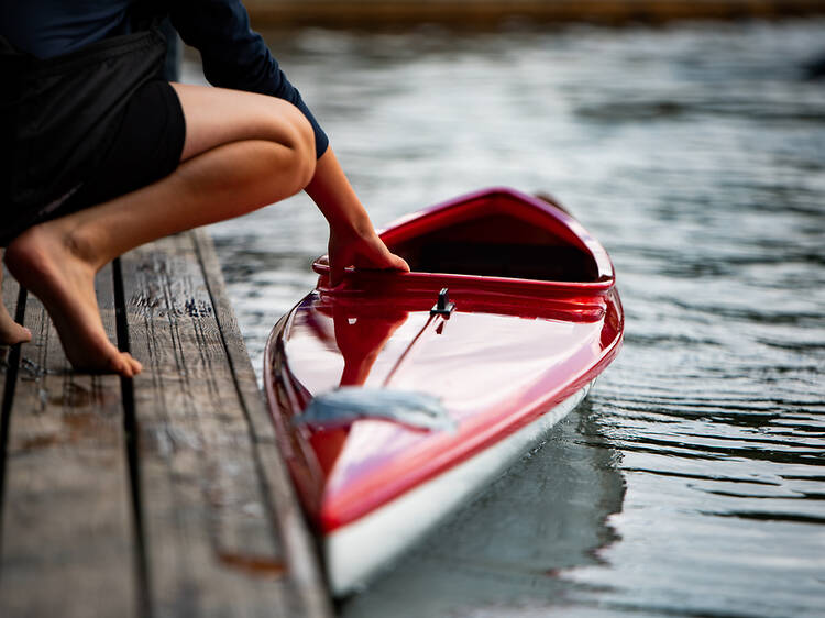 Paddle down an all-new canoe trail