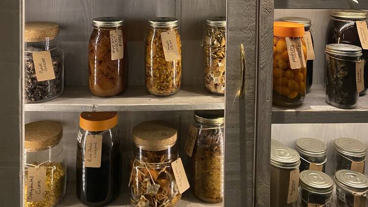 Jars of ferments  (Photograph: Chiara Wilkinson for Time Out )