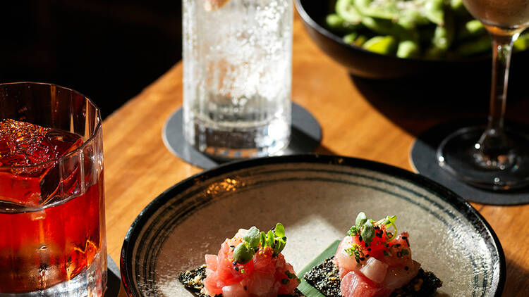 Have a nightcap at Saké