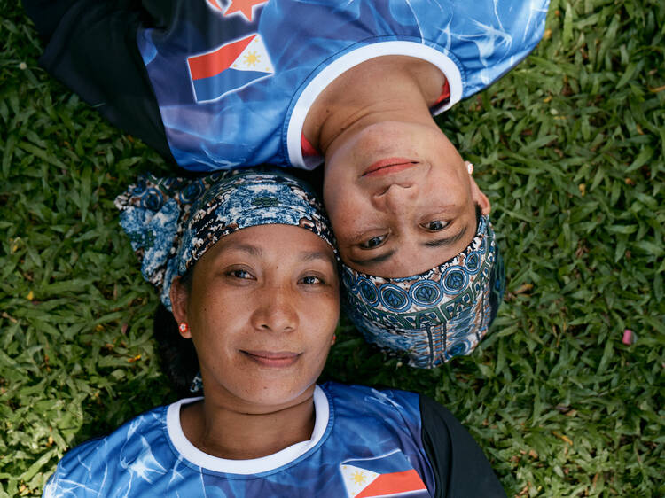 This photo book captures the unseen world of women migrant domestic workers’ volleyball community