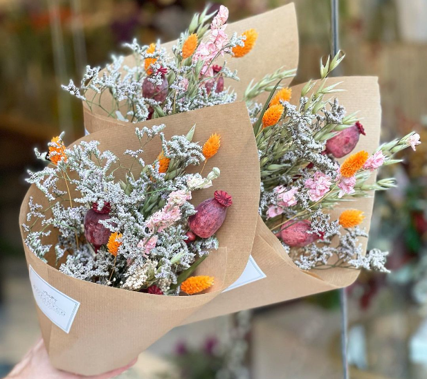 Un ramo de flores de papel para Marta - Flores, ramos de novia de