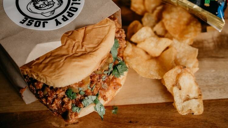 The $10 Sloppy Jose at Lost Boy Dry Goods