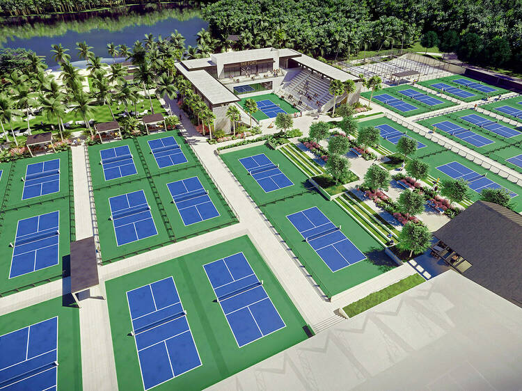 The world's first pickleball stadium ever is opening in South Florida