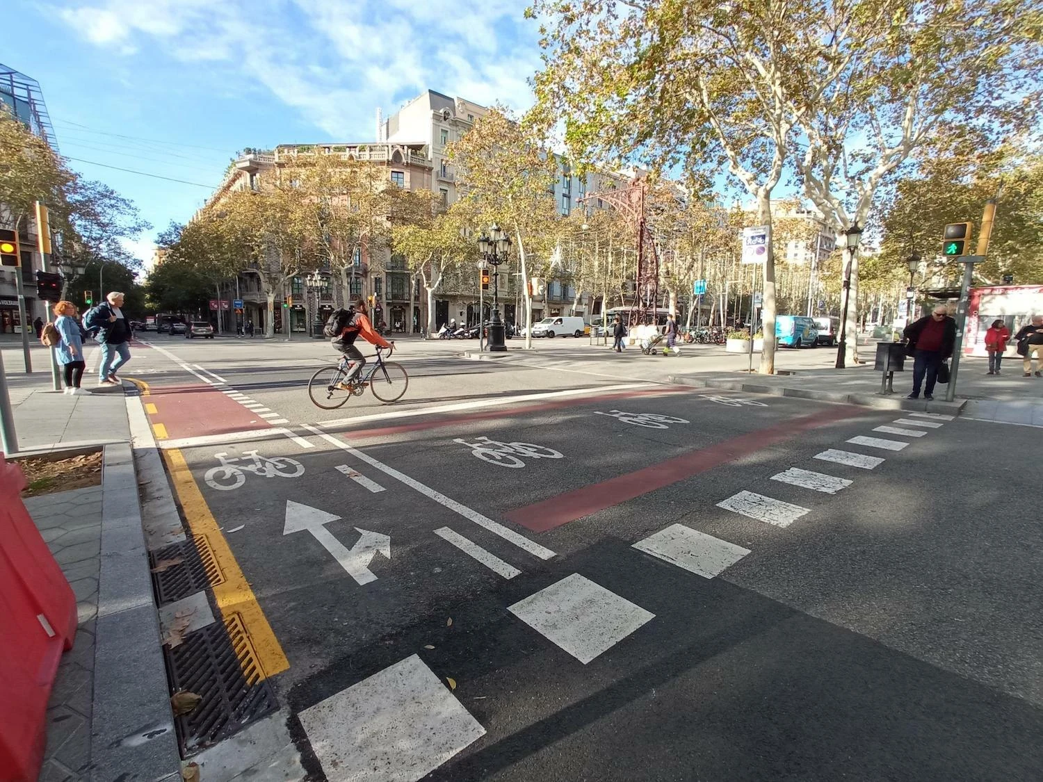 Carril bici carre Mallorca