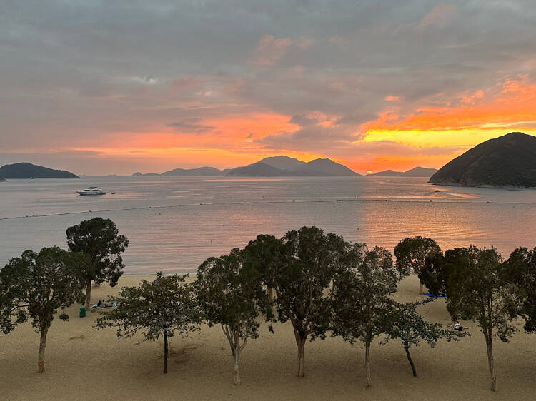 Catch some ray at Repulse Bay Beach