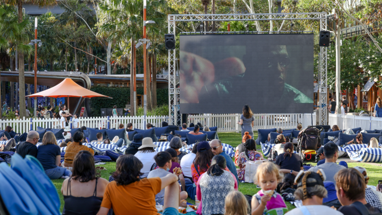 Warner Bros cinema at Darling Quarter