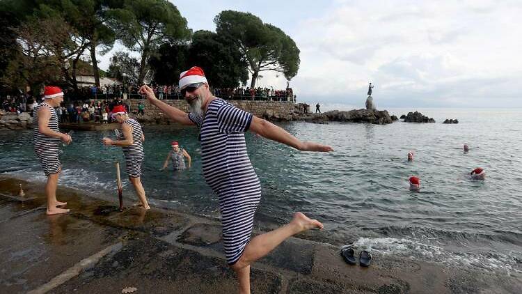 New Year's Day swim, Opatija