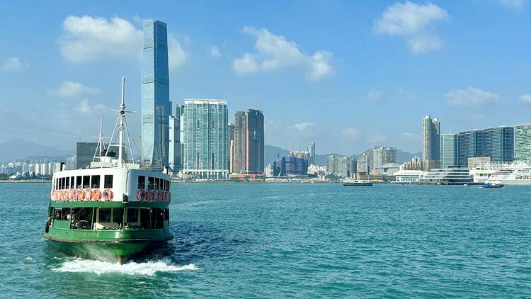 Hop on the iconic Star Ferry