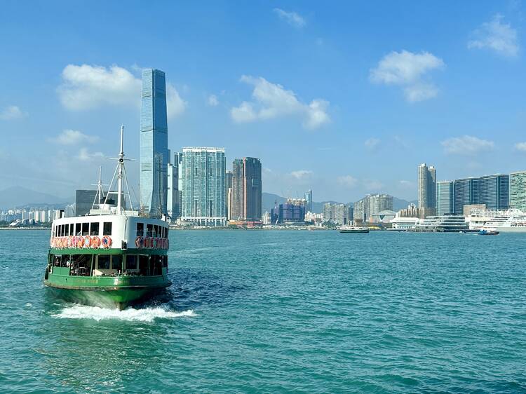Hop on the iconic Star Ferry