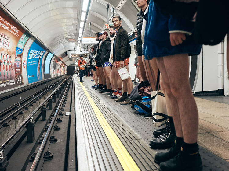 London’s legendary no-trousers tube ride returns this weekend