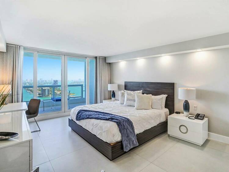 The two-bed apartment in The Grand, Biscayne Bay