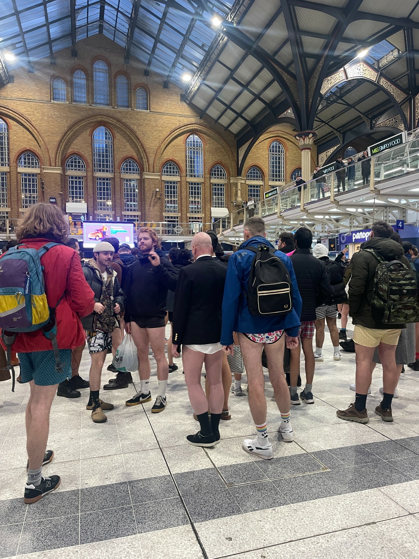 These Photographs Capture London's 2024 No Trousers Tube Ride