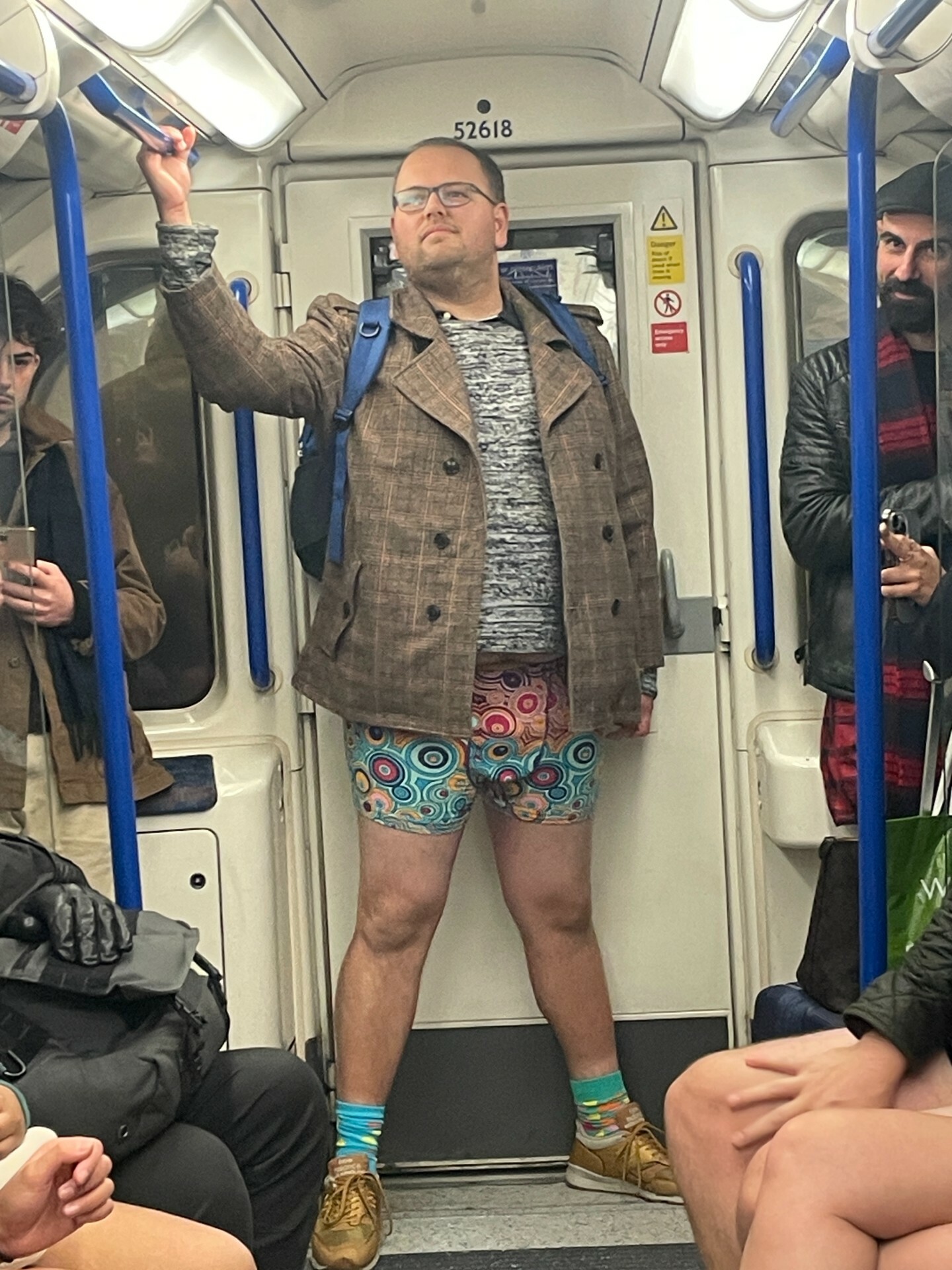 No Trousers Tube Ride 2024, London