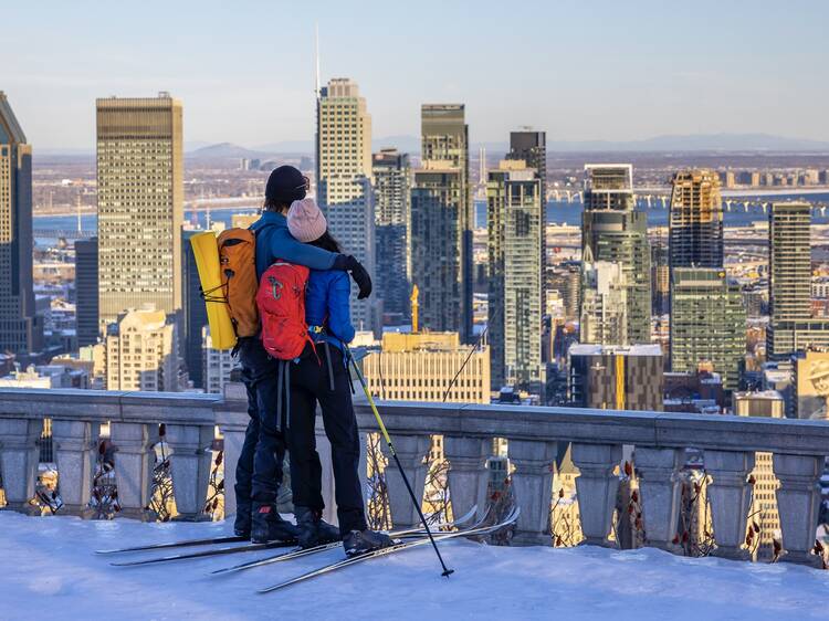 Enjoy the view from Mount-Royal and trails in and around Montreal