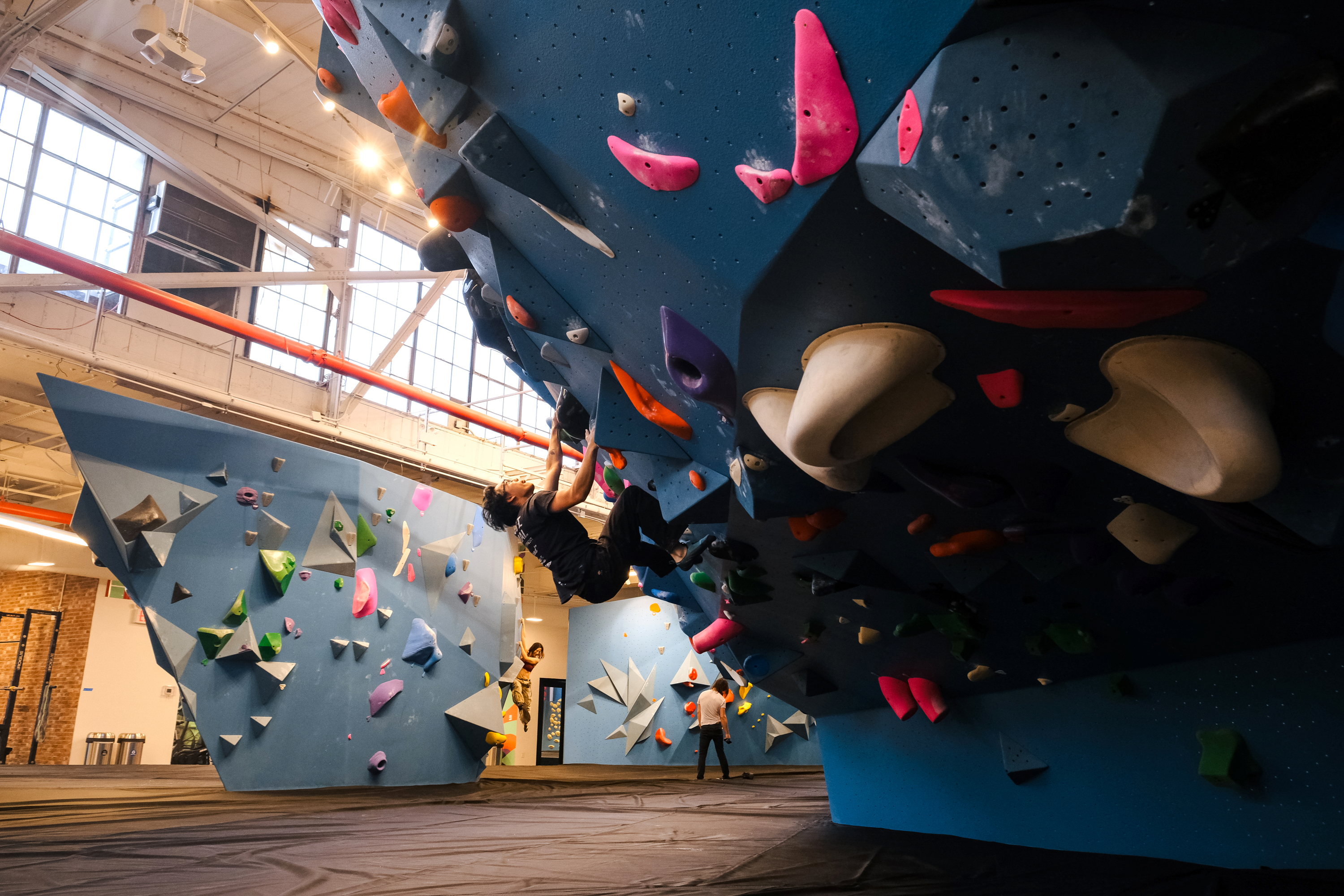 The former Brooklyn Boulders just reopened as Bouldering Project Brooklyn
