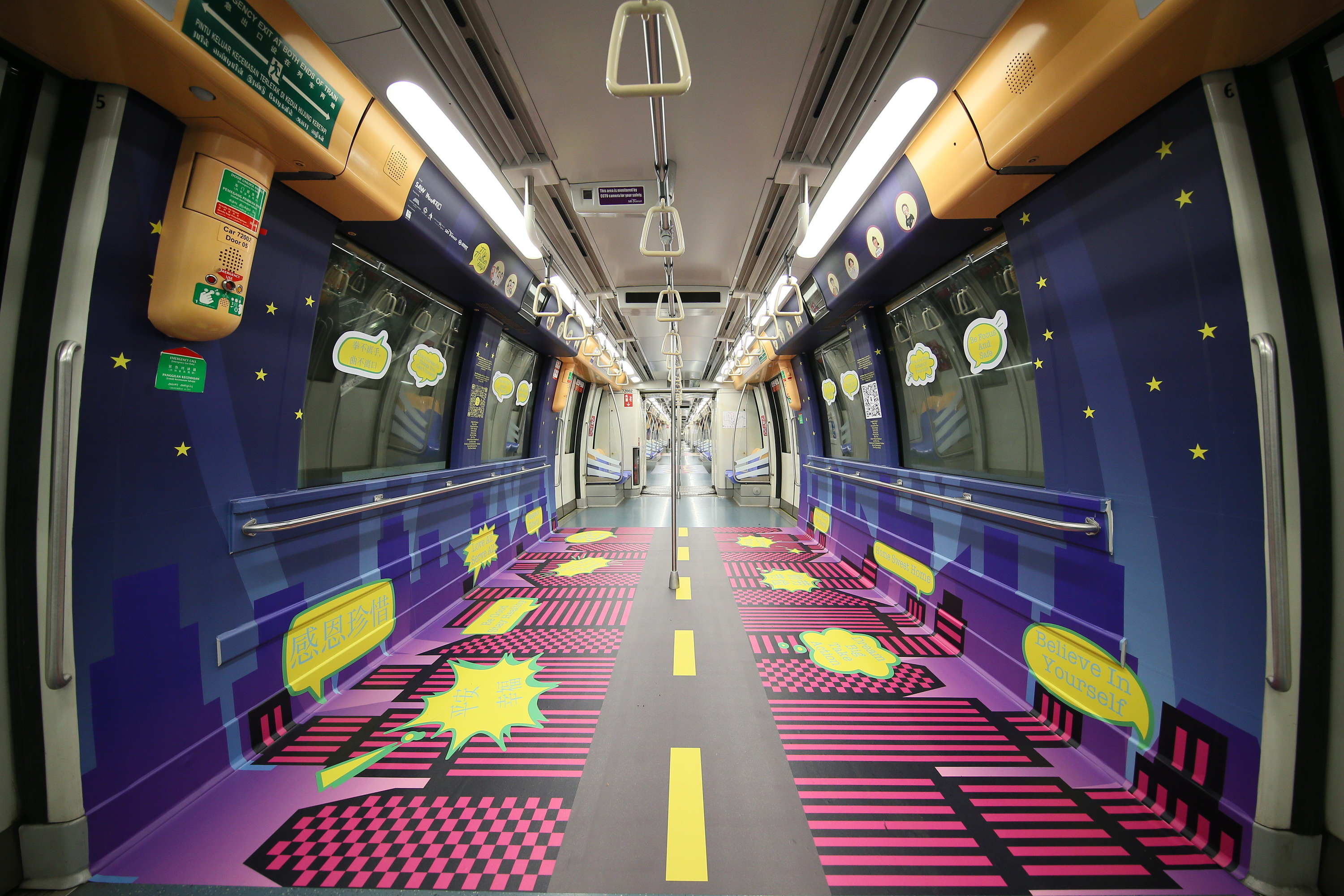 Public Transport Spaces Are Transformed Into Art Spaces