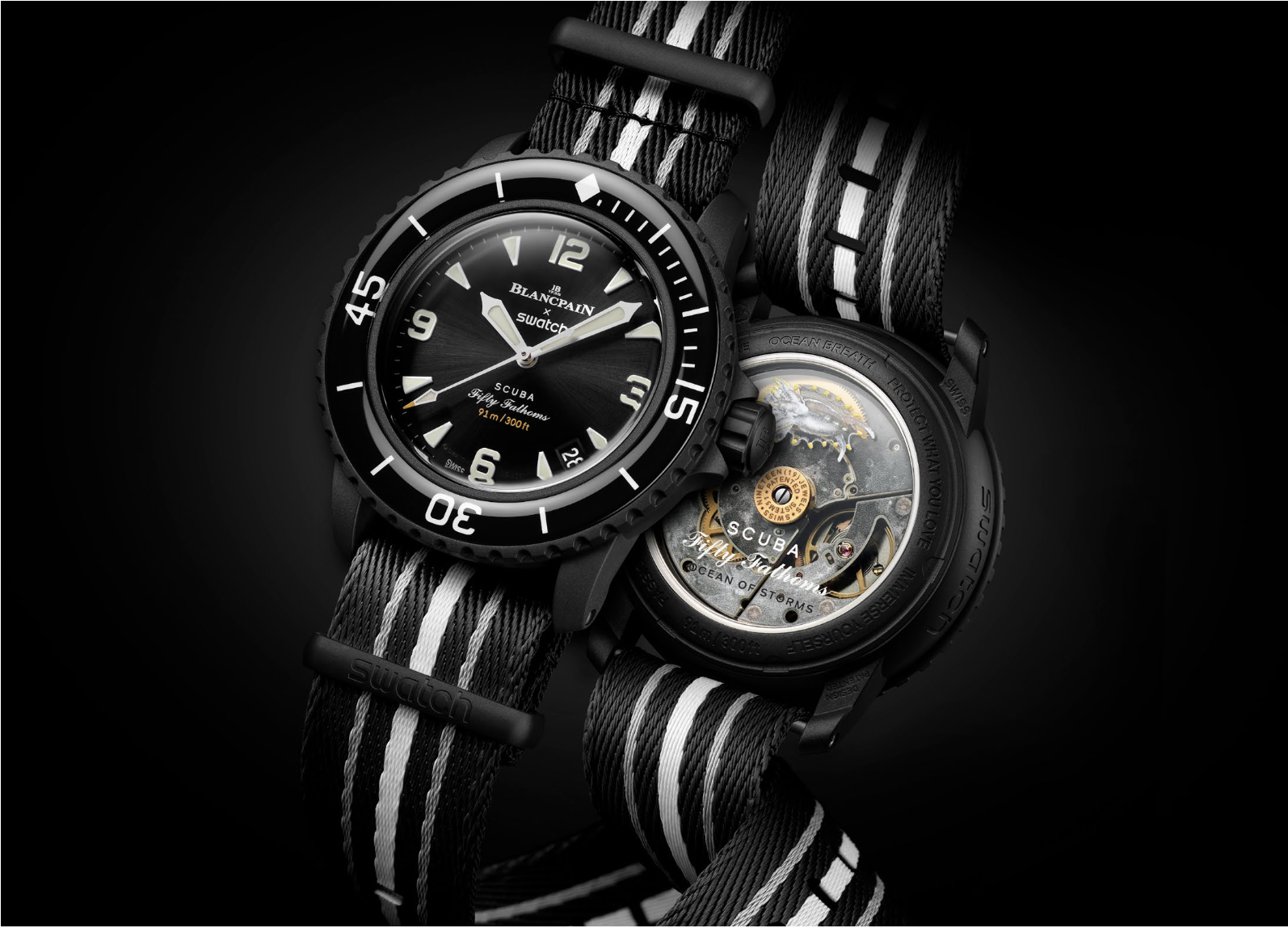 Swatch and Blancpain add new watch to its Bioceramic Scuba Fifty