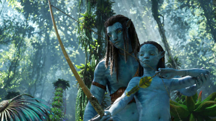 A still from Avatar: The Way of the Water 3D