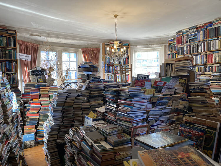 Peruse the piles at Camilla’s Bookshop