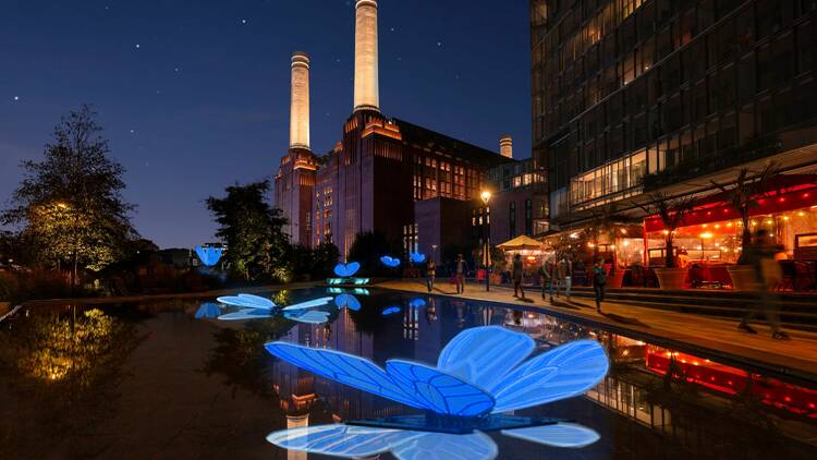  Light Festival at Battersea Power Station 