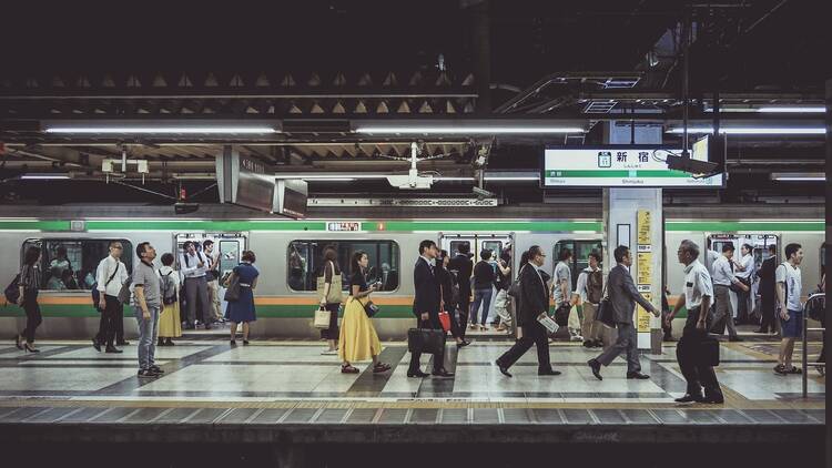 Tokyo train station