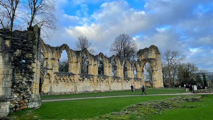 Take in the views at York Museum Gardens