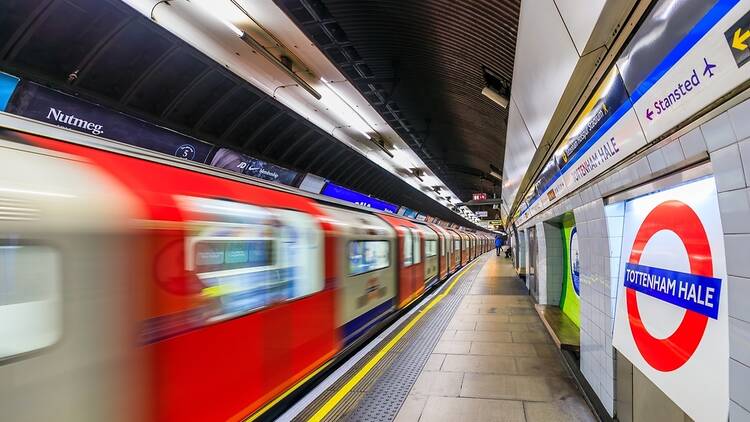 London tube station, Tottenham Hale