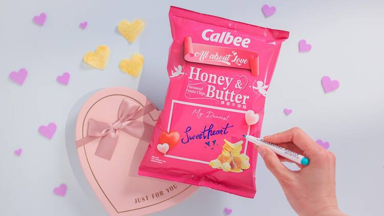 calbee valentine's day