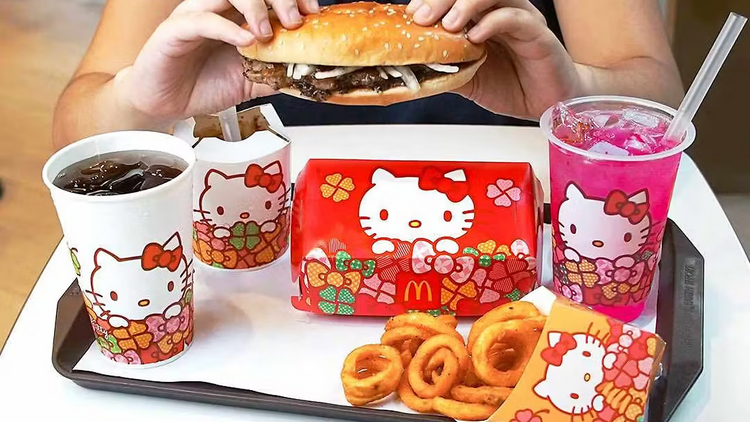 McDonald's Singapore Hello Kitty Chinese New Year 2024