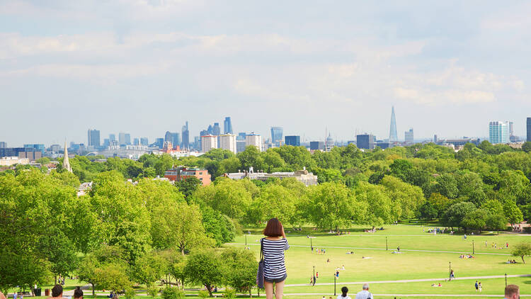 Admire the view from Primrose Hill