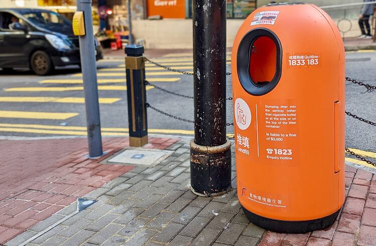 What is the Hong Kong waste-charging scheme?